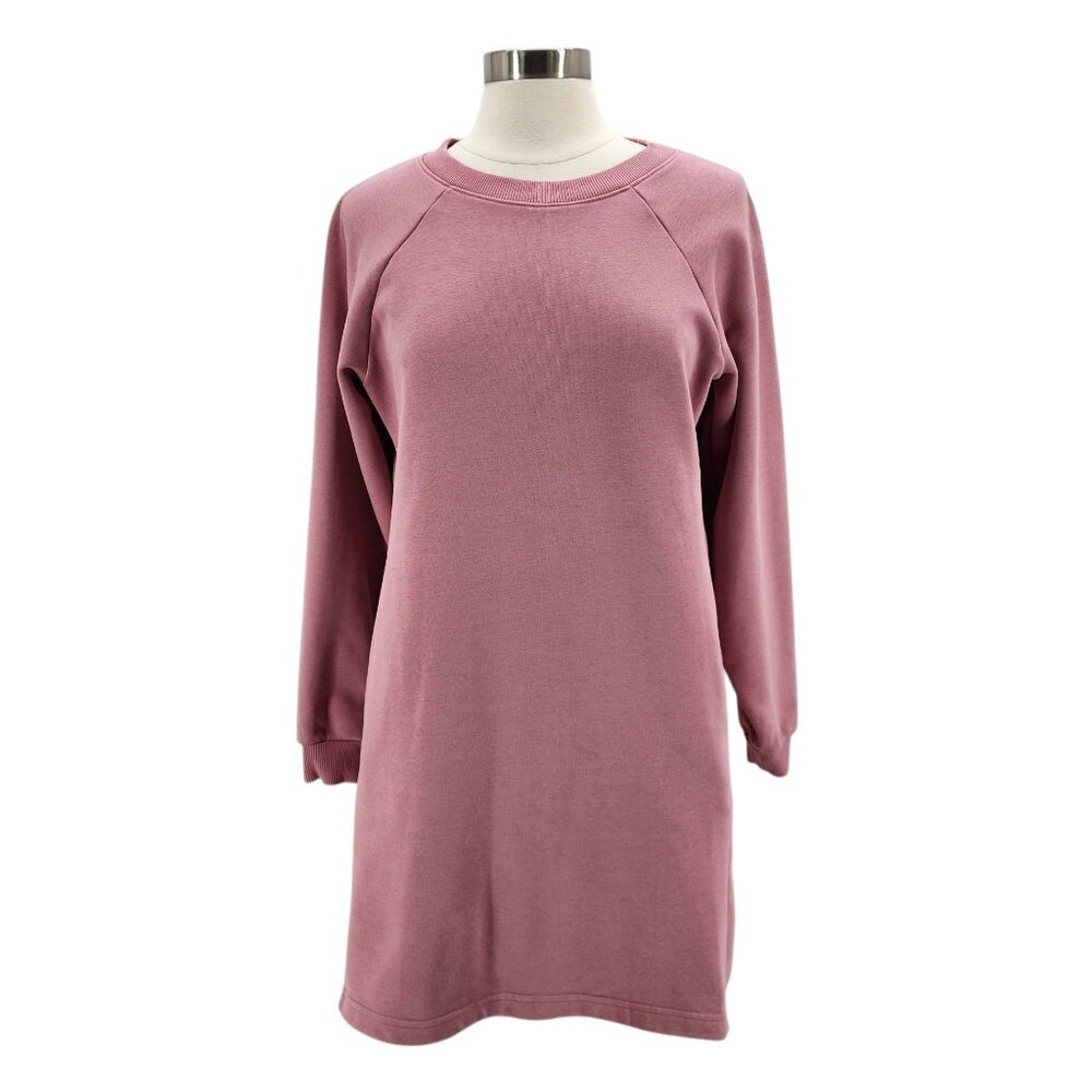 Pact Women's Long Sleeve Dress - Dusty Pink
